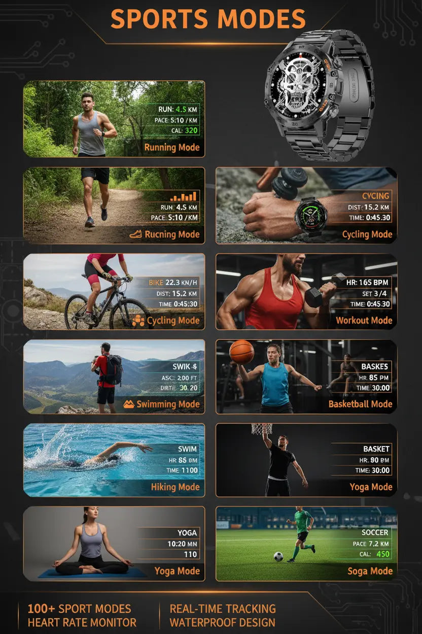 FOXBOX Smart Watch for Men Answer/Make Call for Android iOS 400mAh Military Smartwatch Heart Rate Blood Oxygen Sleep Monitor Step Counter 2 Straps1.39" HD Waterproof Outdoor Smart Watches Black