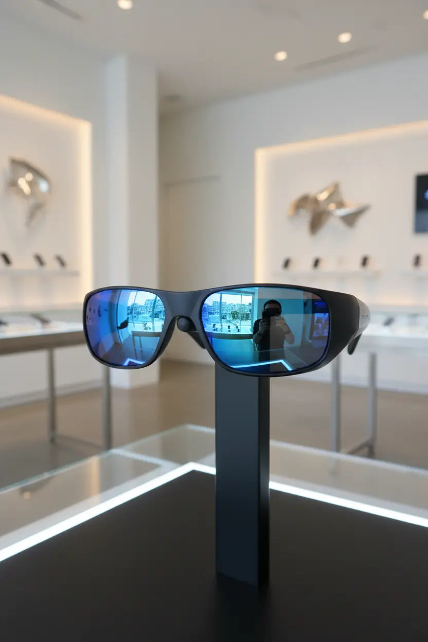 OhO Camera Glasses4K Pro 24M Resolution H.265 Smart Glasses with Built-in 128GB MemoryUV400 Sunglasses for Outdoor Sport