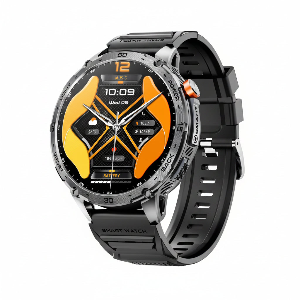 Blue Coit Tech Rugged Smartwatch: 1.75" AMOLED & 730mAh Battery