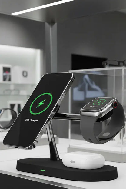 5-in-1 Magnetic Wireless Charging Station