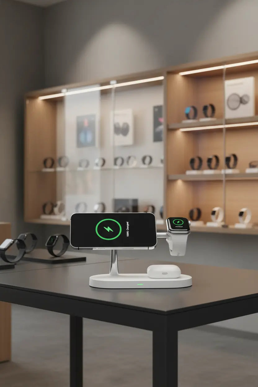 5-in-1 Magnetic Wireless Charging Station