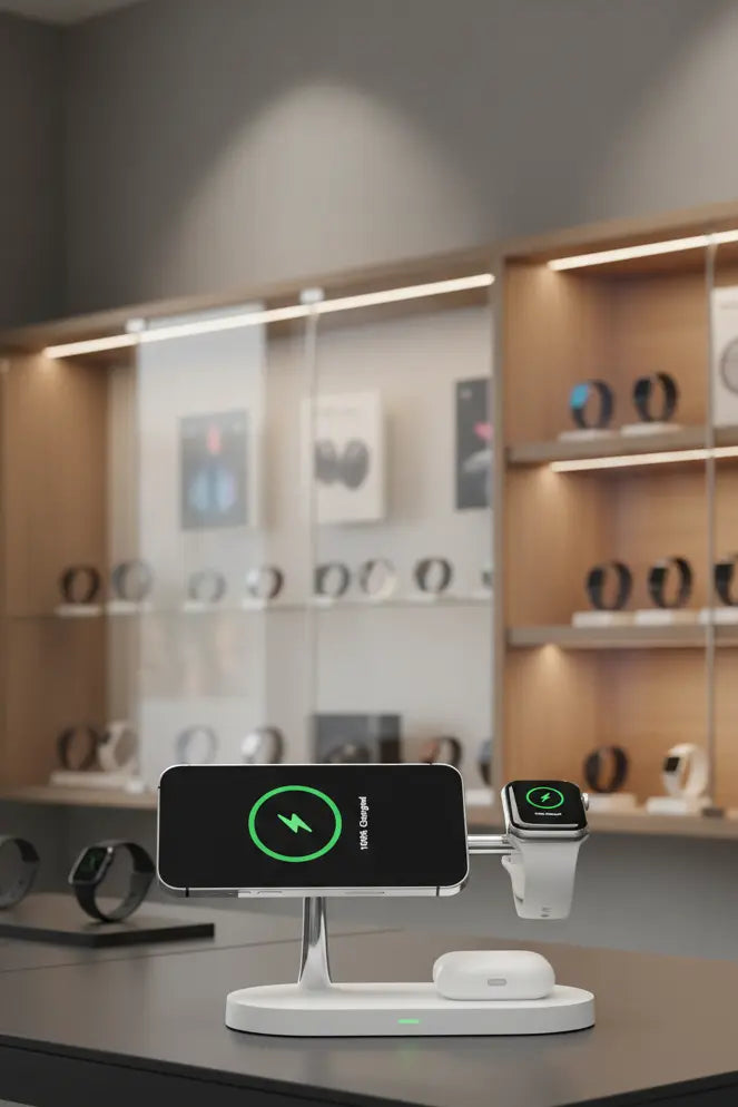 5-in-1 Magnetic Wireless Charging Station