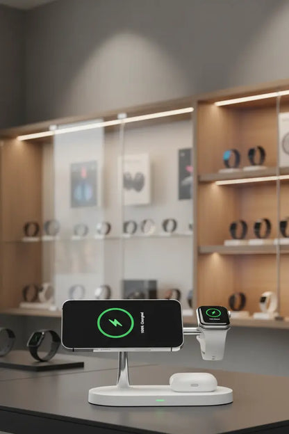 5-in-1 Magnetic Wireless Charging Station
