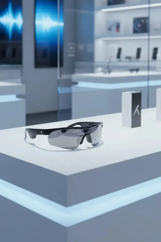 Avantree SG188 Bluetooth Smart Audio Sunglasses for Men UV400 Protection & Polarized Glasses Sports & Cycling Open Ear