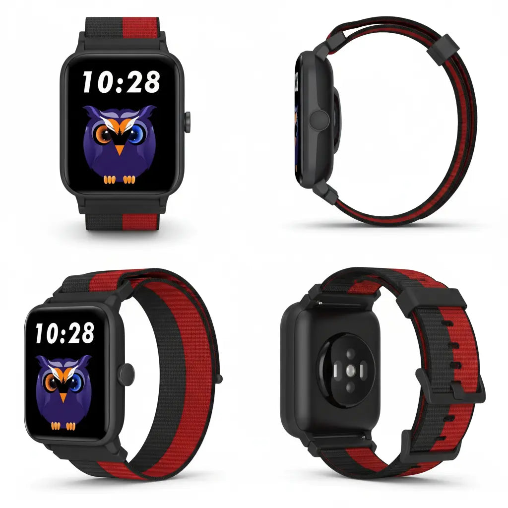 BIGGERFIVE Kids Fitness Tracker Watch Pedometer Heart Rate 5ATM Waterproof Sleep Monitor Alarm Clock Calorie Step Counter 1.5" HD Touch Screen Kids Smart Watch for Boys Girls Ages 5-14