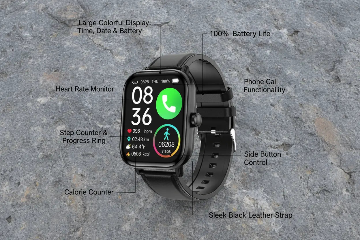 Bluetooth Smart Health Watch The Blue Coil