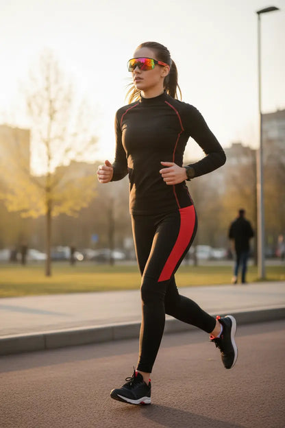 COSMOING Sport Smart Sunglasses Cycling Bluetooth Sunglasses for Men Women Magnetic Charging Bluetooth 5.3 with UV Protection Stereo Audio Wireless Headset for Cycling Running Hiking