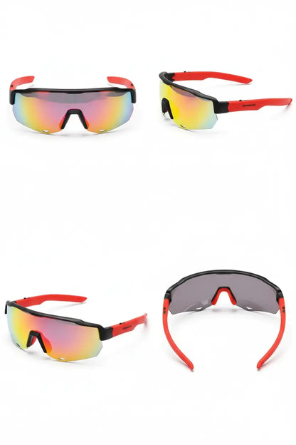 COSMOING Sport Smart Sunglasses Cycling Bluetooth Sunglasses for Men Women Magnetic Charging Bluetooth 5.3 with UV Protection Stereo Audio Wireless Headset for Cycling Running Hiking