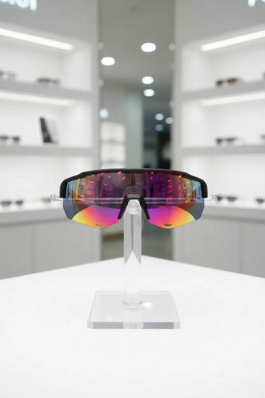 COSMOING Sport Smart Sunglasses Cycling Bluetooth Sunglasses for Men Women Magnetic Charging Bluetooth 5.3 with UV Protection Stereo Audio Wireless Headset for Cycling Running Hiking