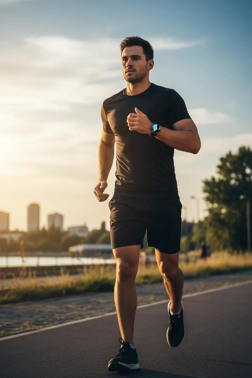 FILIEKEU Men Smart Watch for Android iOS Bluetooth Calls Voice Chat with Heart Rate/Sleep Monitor Fitness Tracker 1.3" Full Touch Screen IP67 Waterproof Stainless Steel Activity Tracker for Men