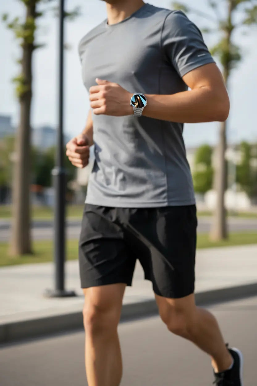 FILIEKEU Men Women Smart Watch Bluetooth Calls Heart Rate Sleep Monitor Steps Mens Smart Watch IP67 Waterproof Fitness Tracker Casual Silver Stainless Steel Smart Watches for Android iOS