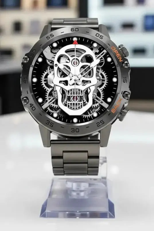 FOXBOX Smart Watch for Men Answer/Make Call for Android iOS 400mAh Military Smartwatch Heart Rate Blood Oxygen Sleep Monitor Step Counter 2 Straps1.39" HD Waterproof Outdoor Smart Watches Black