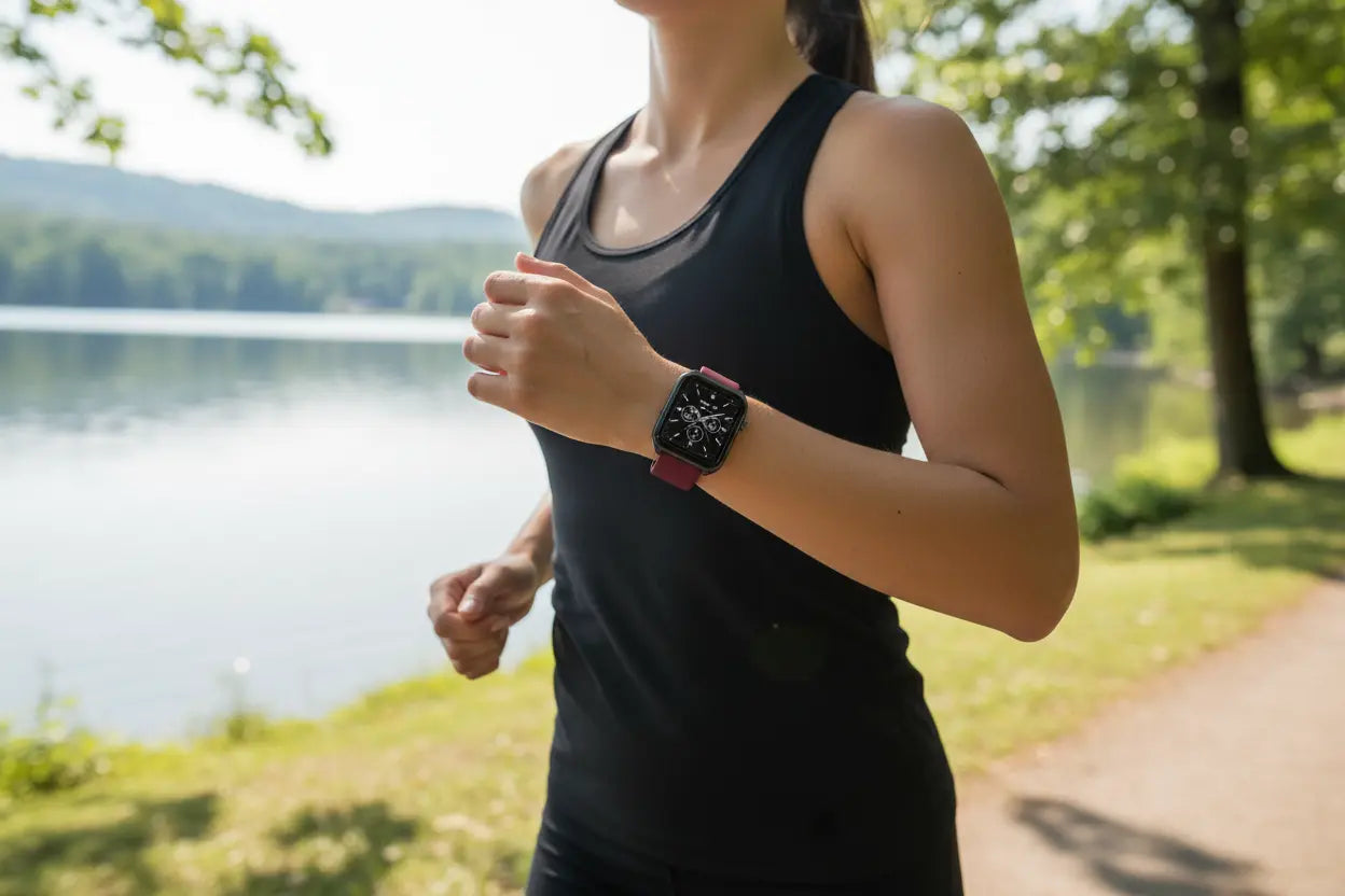 Fitness Tracker AI Watch Faces AMOLED with AOD The Blue Coil