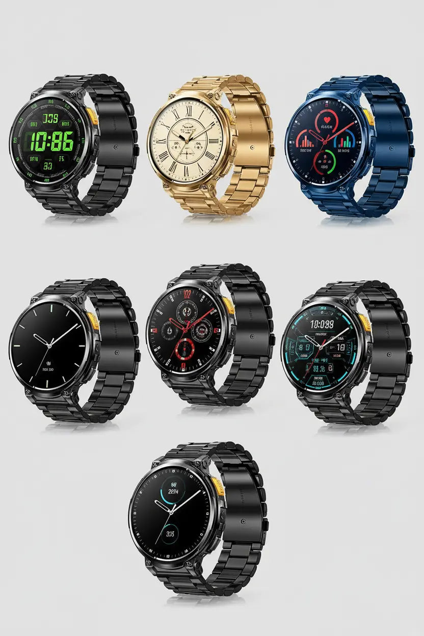 Foxhawk Military Smart Watch for Men with LED Flashlight 1.85” Rugged Smart Watch 730mAh Battery 114 Sports Modes Fitness Watch Heart Rate Sleep Tracker Tactical Smartwatch for iOS Android