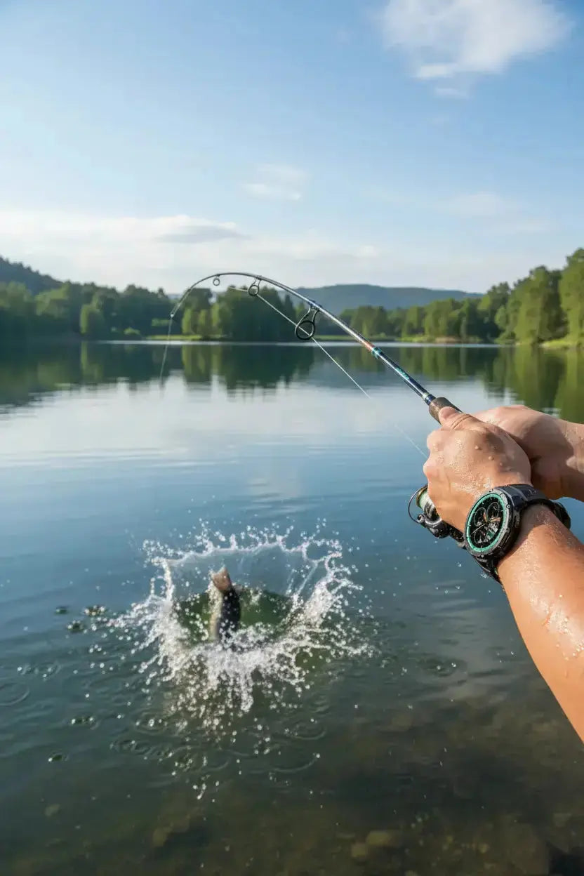 Gloryfit Smart Watch for Men Women 1.43" AMOLED Fitness Tracker 50M Waterproof Sport Watch with Heart Rate/SpO2/Sleep Monitor/Pedometer 480mAh Military Smartwatch(Answer/Dial Call) for Android iOS The Blue Coil