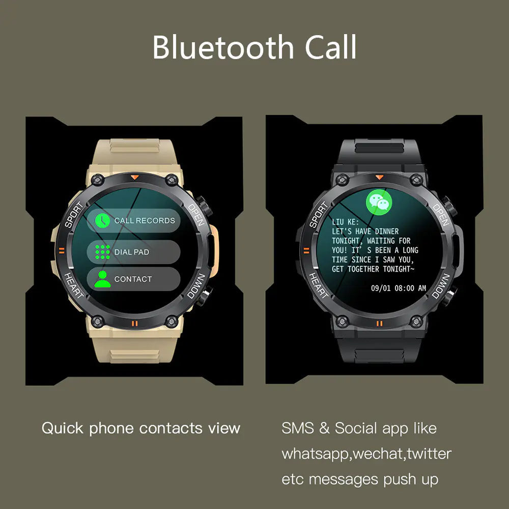 SENBONO K56pro Smart Watch with Fitness Tracker 2023 - The Blue Coil Smartwatch / Fitness Tracker 