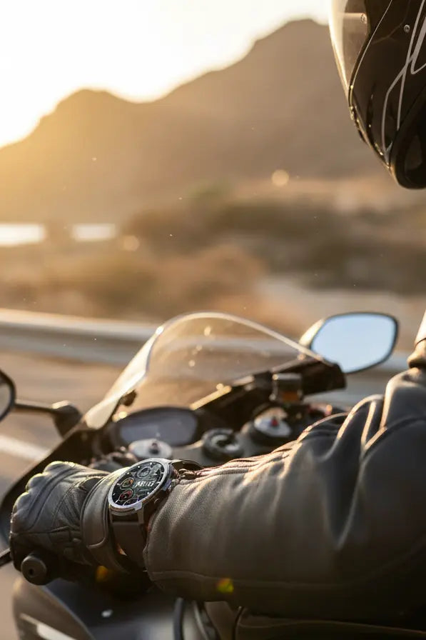 ICHPULG Smart Watches for Men with 4 Buttons 1.43 AMOLED Fitness Watch