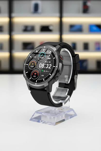 ICHPULG Smart Watches for Men with 4 Buttons 1.43 AMOLED Fitness Watch
