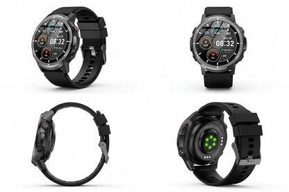 ICHPULG Smart Watches for Men with 4 Buttons 1.43 AMOLED Fitness Watch