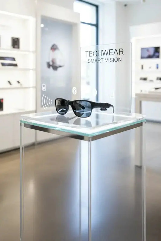 JLXINMET Wireless Sunglasses Smart Glasses for Outdoor Activities