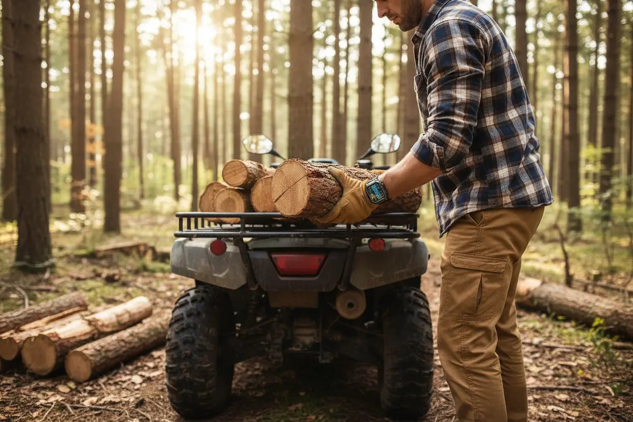 KACLUT Smart Watch - Rugged 2 Inch Smart Watch for Android Phones The Blue Coil