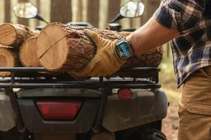 KACLUT Smart Watch - Rugged 2 Inch Smart Watch for Android Phones The Blue Coil