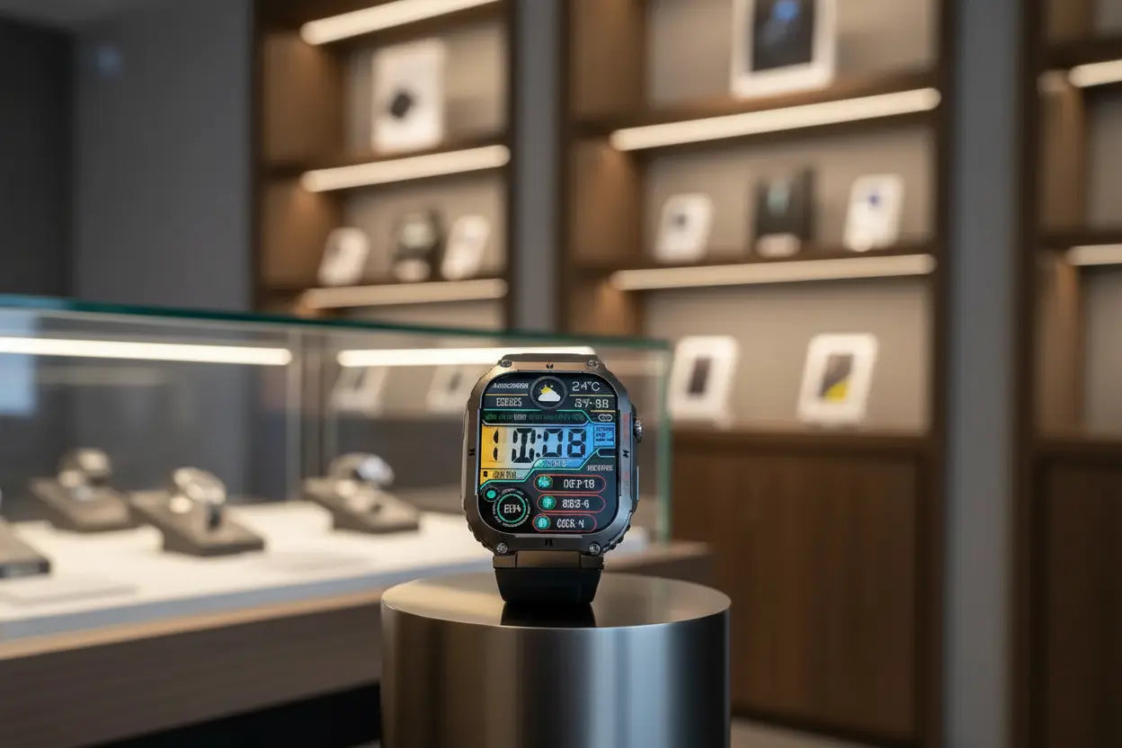 KACLUT Smart Watch - Rugged 2 Inch Smart Watch for Android Phones