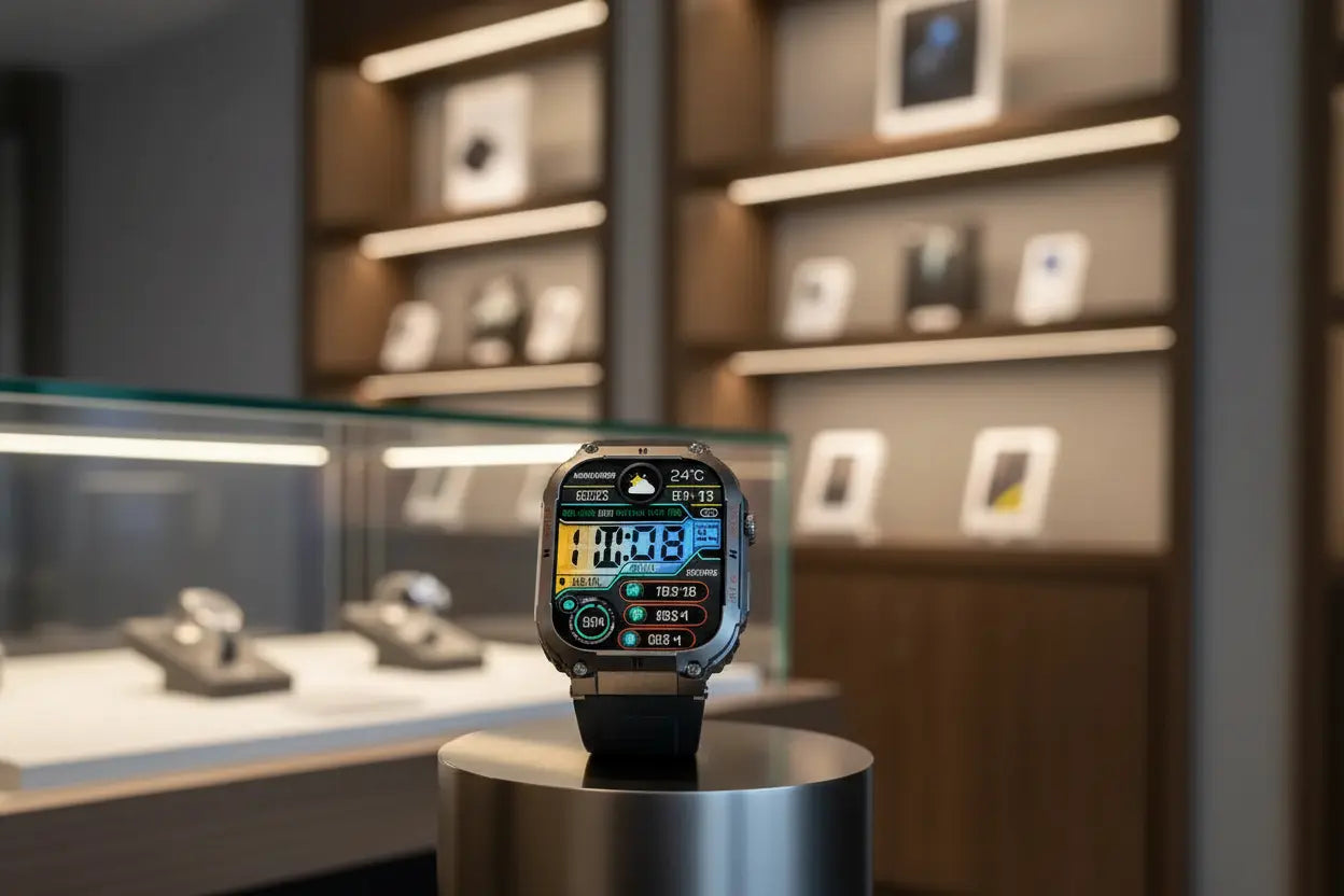 KACLUT Smart Watch - Rugged 2 Inch Smart Watch for Android Phones