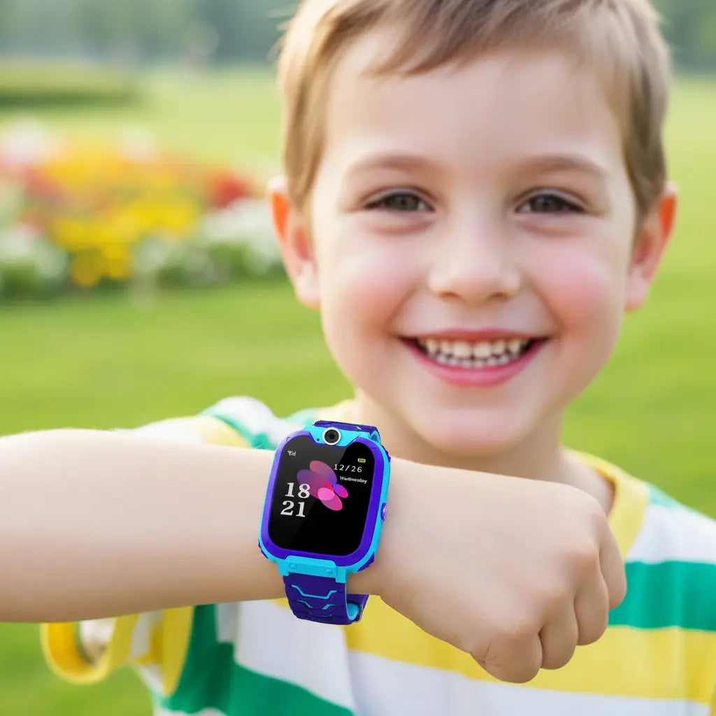 Kid's Tick Tack Fun Smart Watch The Blue Coil