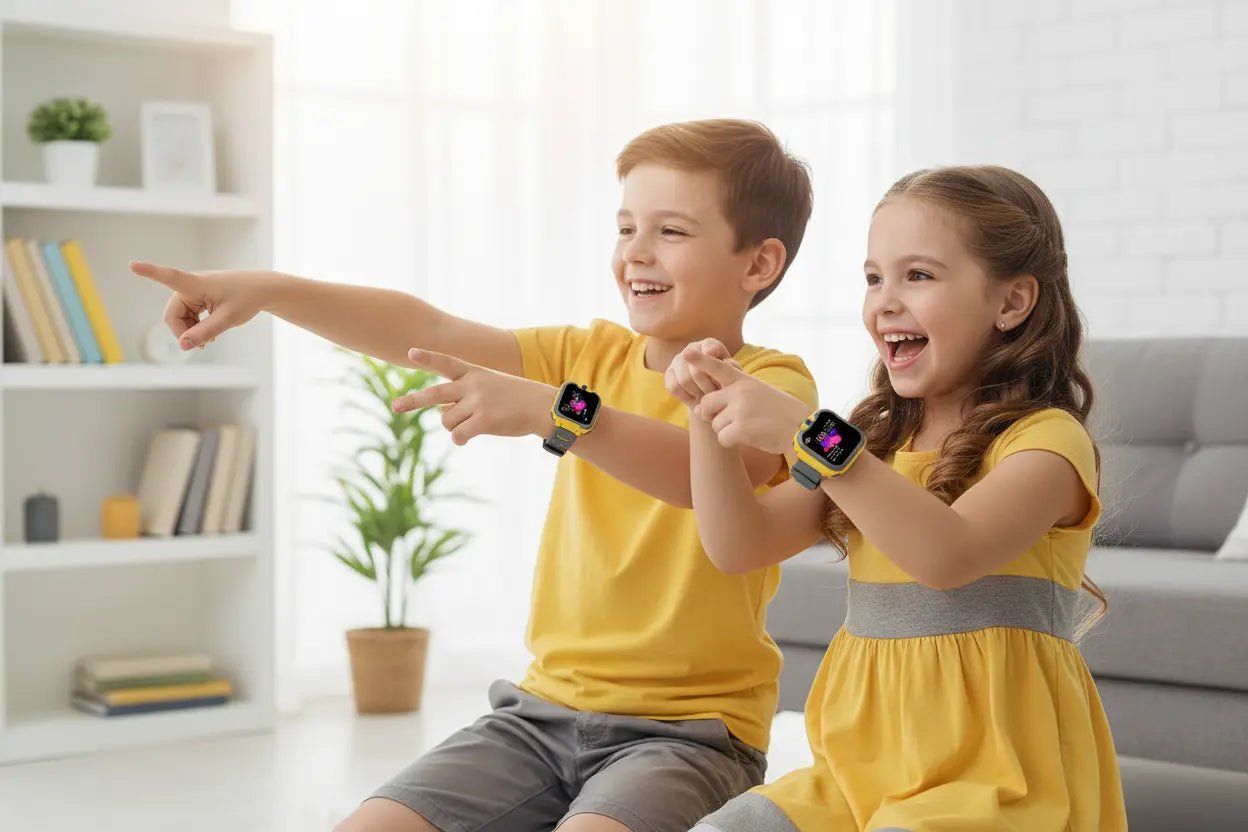 Kid's Tick Tack Fun Smart Watch The Blue Coil