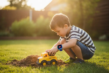 Kid's Tick Tack Fun Smart Watch The Blue Coil