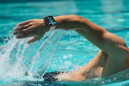 LIVIKEY Smart Watch for Men Women Fitness Tracker with Heart Rate Monitor The Blue Coil