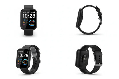 LOJUSIMEH Smart Watch for Men Women Fitness: 1.9" Bluetooth Call Smartwatch for Smart Phone (Charcoal Black)