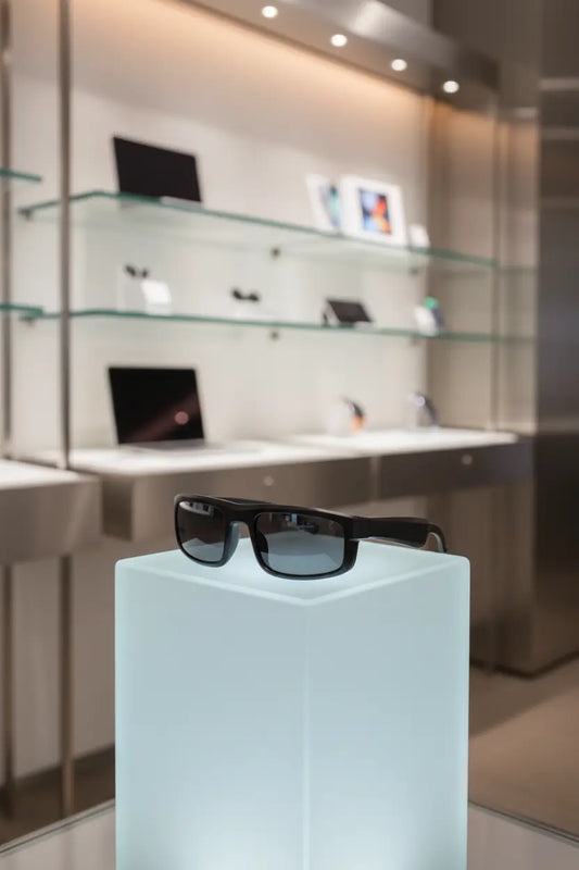 LVTEL Smart Glasses Polarized Bluetooth Sunglasses Built-in Mic & Speakers Voice Assistant UV Protection Audio Sun Glass