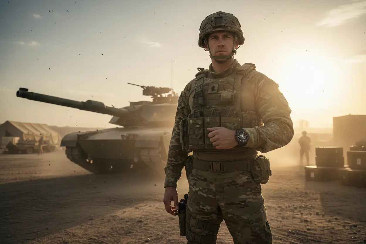 Military Smart Watch for Men - 1.46 AMOLED/500mAh Fitness Tracker The Blue Coil