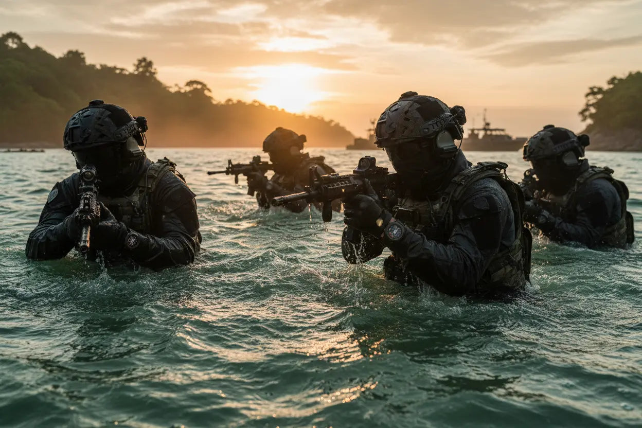 Military Smart Watch for Men - 1.46 AMOLED/500mAh Fitness Tracker The Blue Coil