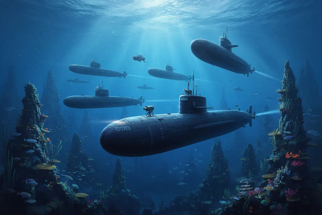 Military Smart Watch for Men - 1.46 AMOLED/500mAh Fitness Tracker The Blue Coil