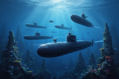 Military Smart Watch for Men - 1.46 AMOLED/500mAh Fitness Tracker The Blue Coil