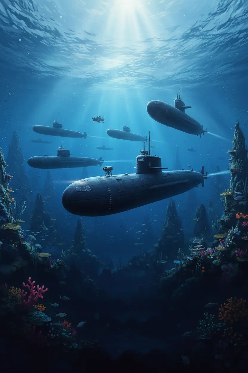 Military Smart Watch for Men - 1.46 AMOLED/500mAh Fitness Tracker The Blue Coil