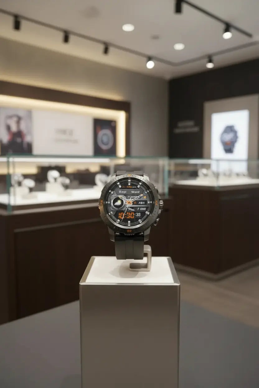 Military Smart Watch for Men - 1.46 AMOLED/500mAh Fitness Tracker