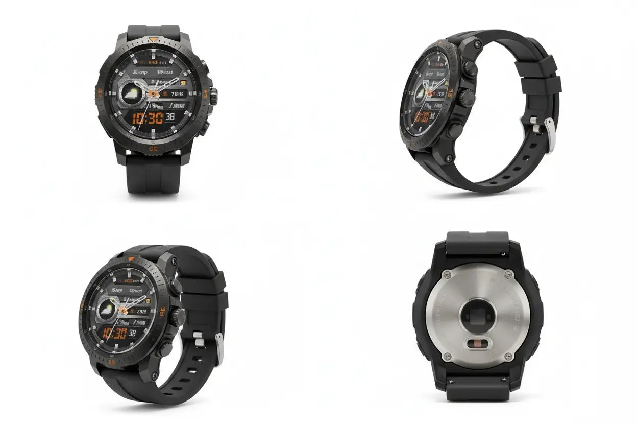 Military Smart Watch for Men - 1.46 AMOLED/500mAh Fitness Tracker