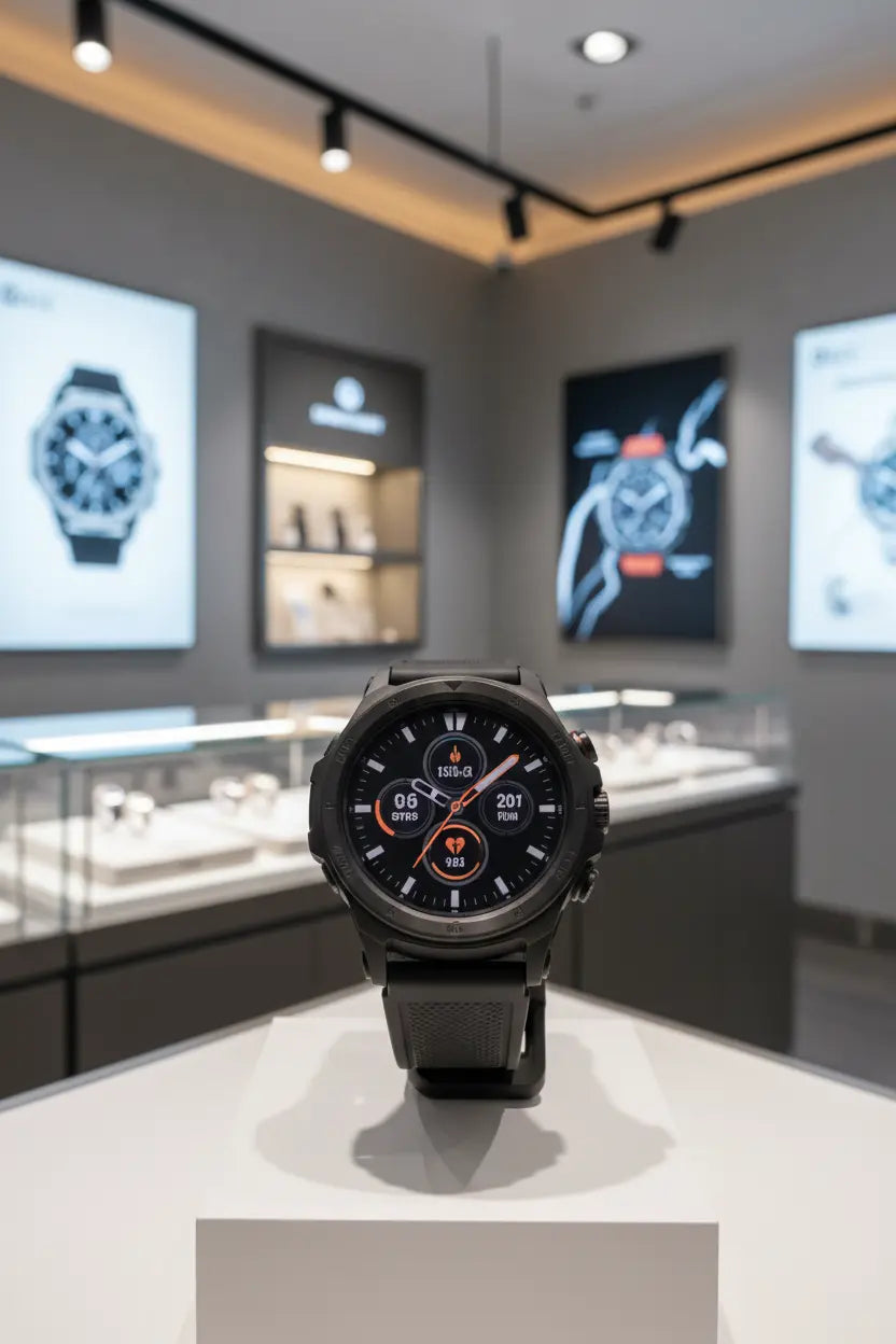 Military Smart Watch for Men - 1.46 AMOLED/500mAh Fitness Tracker