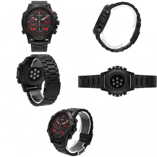 Military Smart Watch for Men(Answer/Dial Calls) Fitness Tracker for Android iPhone 1.39" Activity Tracker with Heart Rate Sleep SpO2 Monitor Calorie 5ATM Waterproof Smartwatch 3 Straps (Black)