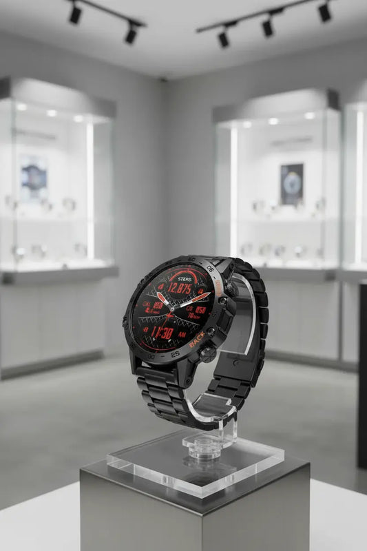 Military Smart Watch for Men(Answer/Dial Calls) Fitness Tracker for Android iPhone 1.39" Activity Tracker with Heart Rate Sleep SpO2 Monitor Calorie 5ATM Waterproof Smartwatch 3 Straps (Black)