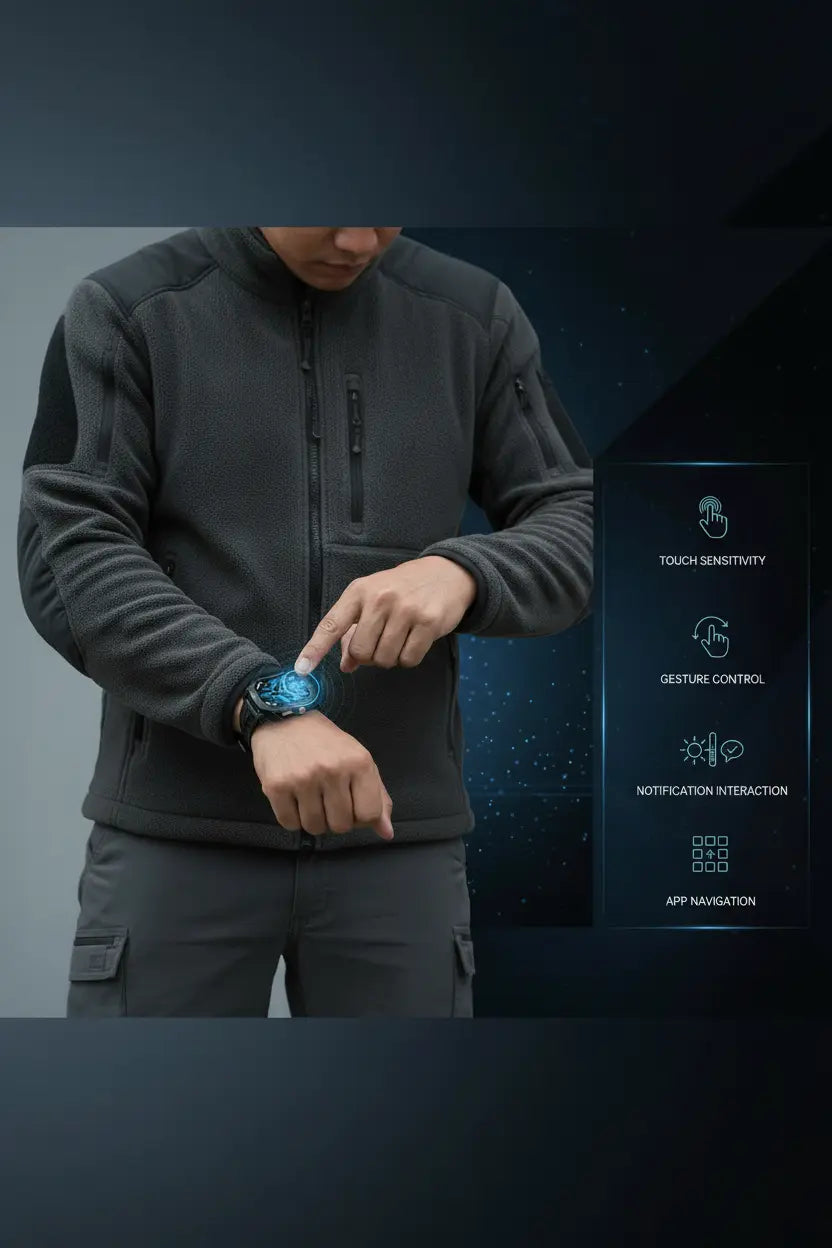 OUKITEL BT80 Smart Watch for Men: Military-Grade Features The Blue Coil