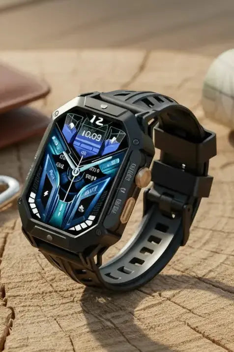 OUKITEL BT80 Smart Watch for Men: Military-Grade Features