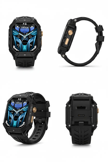 OUKITEL BT80 Smart Watch for Men: Military-Grade Features