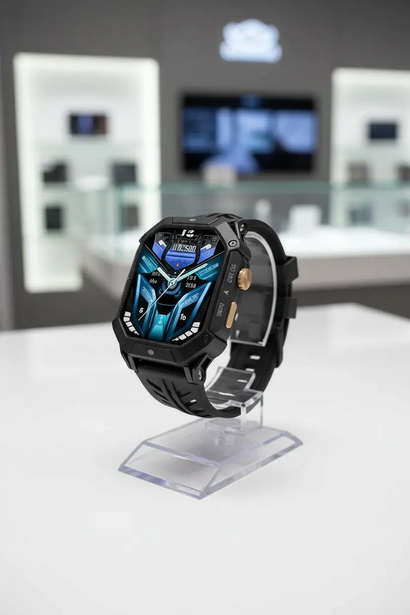 OUKITEL BT80 Smart Watch for Men: Military-Grade Features