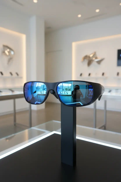 OhO Camera Glasses4K Pro 24M Resolution H.265 Smart Glasses with Built-in 128GB MemoryUV400 Sunglasses for Outdoor Sport