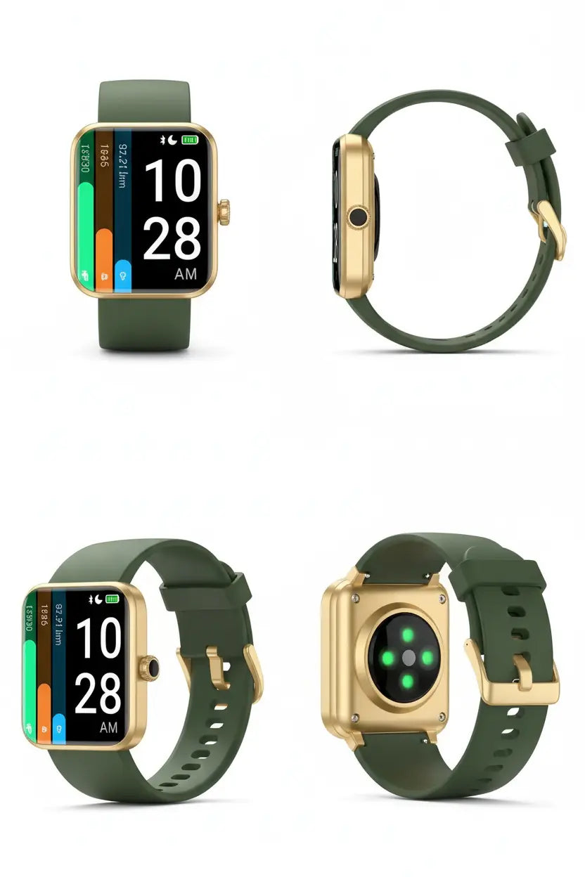 Pautios Smart Watch Fitness Tracker with Blood Oxygen Monitor